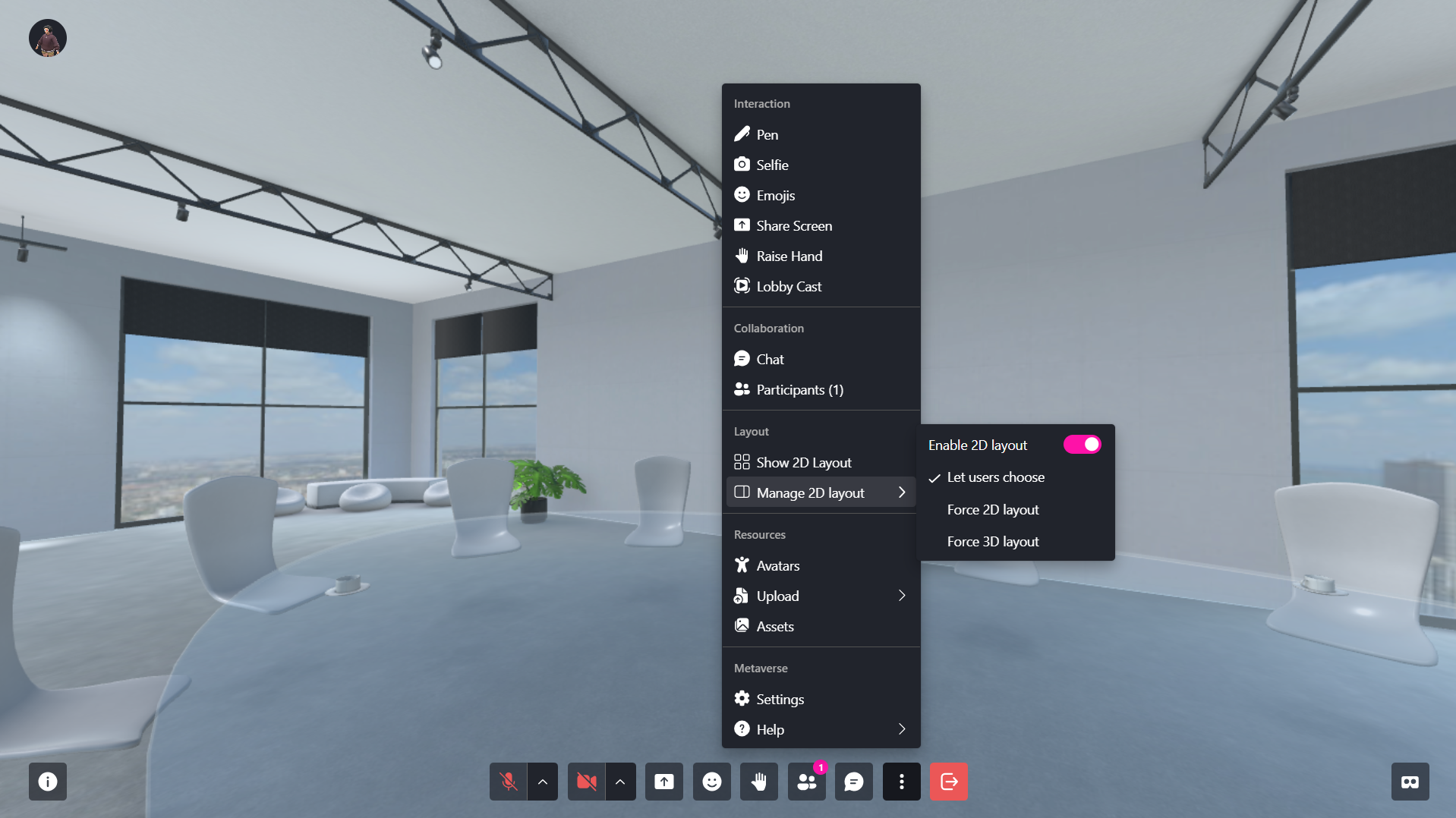 MUD User Interface
